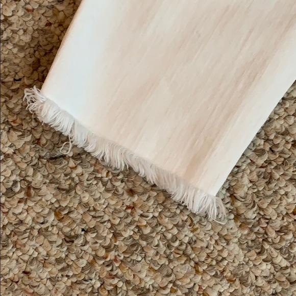 Madewell 10” High Rise Skinny Crop White Jeans Size 26 - Picture 5 of 5